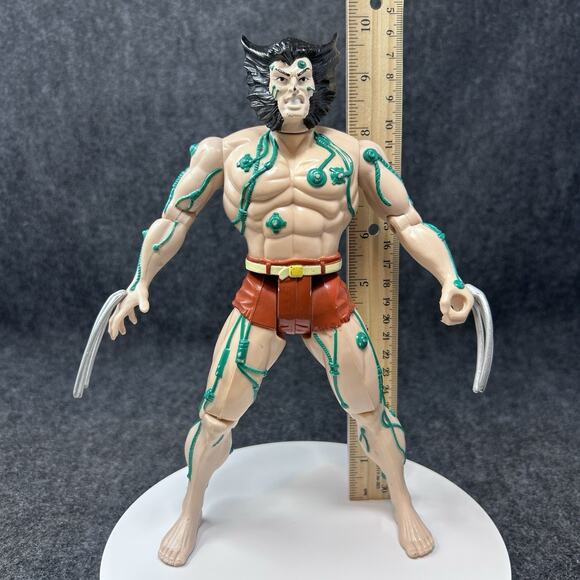 Vintage 1994 Marvel Wolverine Weapon X 10in Action Figure Deluxe X-Men Toy Biz - Picture 1 of 9
